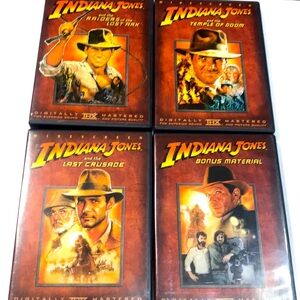 Indiana Jones Trilogy 📀 DVD Set